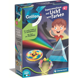 Experimentiere mit Licht und Farben