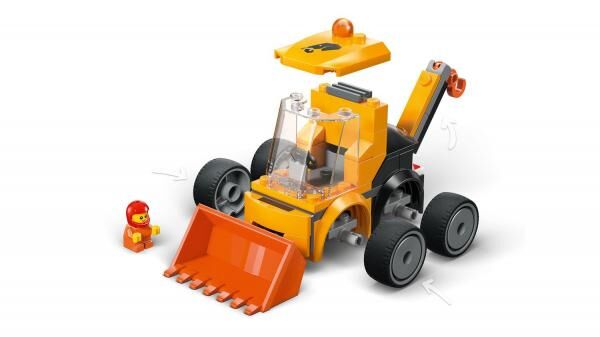 LEGO&reg; City Brick Rides - Coole Flitzer &ndash; Radlader (61 Teile)