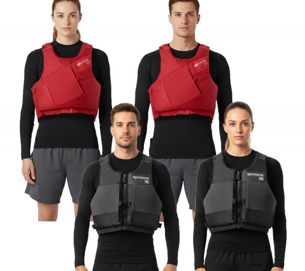 Spinlock Schwimm-Weste mit 35–50N Auftriebshilfe Schutzweste Sicherheits-Weste Wassersport Segelweste Jollensegeln, Kajak & Kanadier, WIN