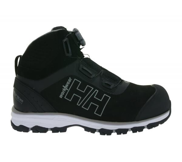 wasserdichte Helly Hansen Chelsea Evolution Mid Boa S3 Damen Sicherheits-Schuhe mit Ortholite und Helly Tech® Membran weite Passform Schut