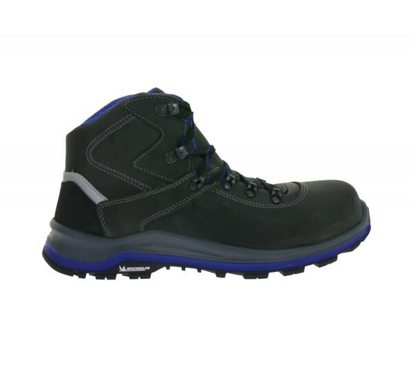 GARSPORT Kuruk Mid S3 Herren & Damen Sicherheits-Schuhe mit Michelin-Arrow-HRO-Gummisohle Echtleder-Schuhe Arbeits-Halbstiefel MGDS1090020 
