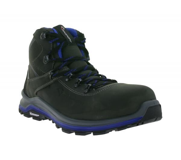 GARSPORT Kuruk Mid S3 Herren & Damen Sicherheits-Schuhe mit Michelin-Arrow-HRO-Gummisohle Echtleder-Schuhe Arbeits-Halbstiefel MGDS1090020 
