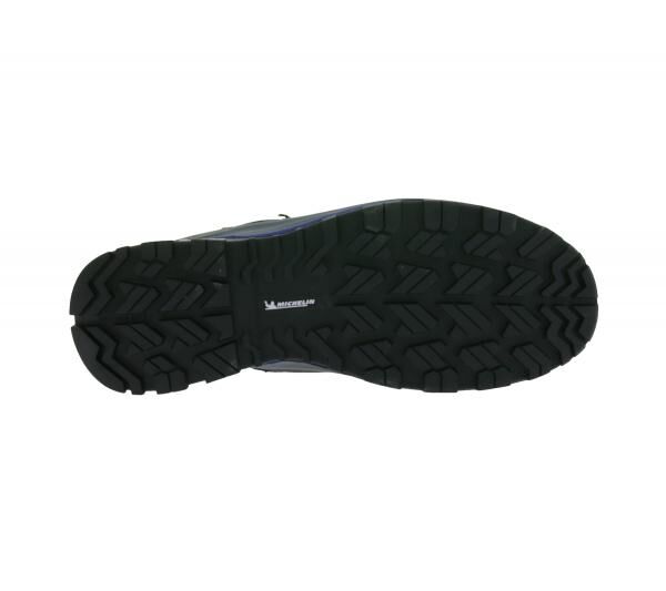 GARSPORT Kuruk Mid S3 Herren & Damen Sicherheits-Schuhe mit Michelin-Arrow-HRO-Gummisohle Echtleder-Schuhe Arbeits-Halbstiefel MGDS1090020 