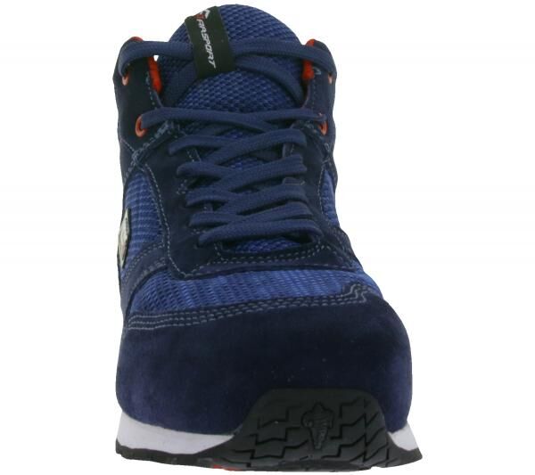 GARSPORT Monza 2.0 Mid 1 S1PS Herren & Damen Sicherheits-Schuhe mit Michelin Herratage EVA / HRO Gummi Laufsohle Echtleder-Schuhe Arbeits-H