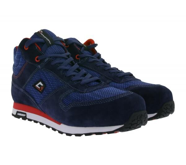 GARSPORT Monza 2.0 Mid 1 S1PS Herren & Damen Sicherheits-Schuhe mit Michelin Herratage EVA / HRO Gummi Laufsohle Echtleder-Schuhe Arbeits-H