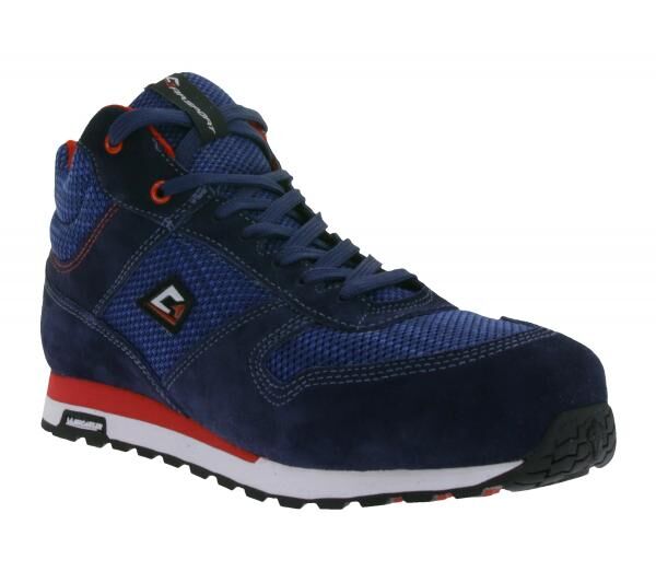 GARSPORT Monza 2.0 Mid 1 S1PS Herren & Damen Sicherheits-Schuhe mit Michelin Herratage EVA / HRO Gummi Laufsohle Echtleder-Schuhe Arbeits-H