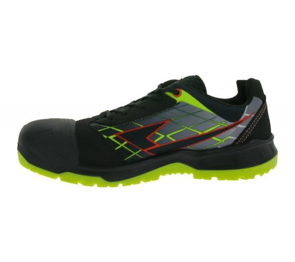 GARSPORT Jocker 1 S1p Herren & Damen Sicherheits-Schuhe mit Full Protection-Technologie Arbeits-Schuhe MGDS1100005 2179 Schwarz/Gelb