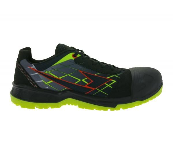 GARSPORT Jocker 1 S1p Herren & Damen Sicherheits-Schuhe mit Full Protection-Technologie Arbeits-Schuhe MGDS1100005 2179 Schwarz/Gelb