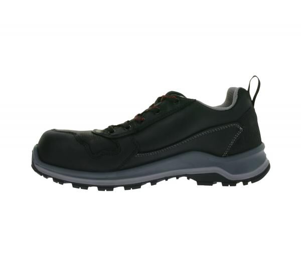 GARSPORT Kele Low S3 Herren & Damen Sicherheits-Schuhe mit Michelin-Arrow-HRO-Gummisohle Arbeits-Schuhe GDS1090018 0003 Schwarz