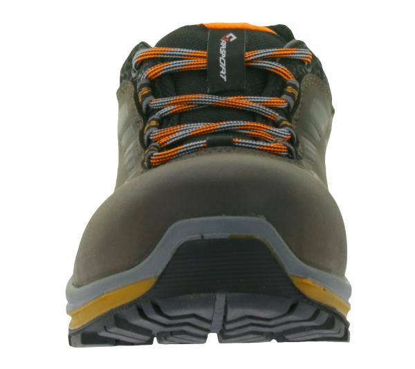 GARSPORT Speed Low S3 Herren & Damen Sicherheits-Schuhe mit Michelin-Arrow-HRO-Gummisohle Arbeits-Schuhe GDS1090016 2091 Braun/Orange