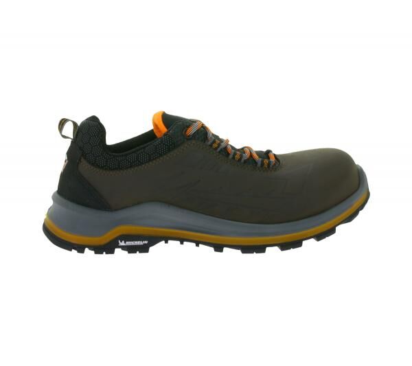 GARSPORT Speed Low S3 Herren & Damen Sicherheits-Schuhe mit Michelin-Arrow-HRO-Gummisohle Arbeits-Schuhe GDS1090016 2091 Braun/Orange