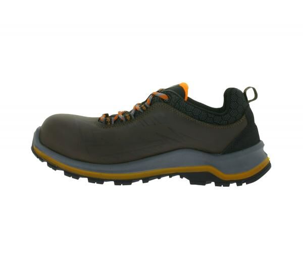 GARSPORT Speed Low S3 Herren & Damen Sicherheits-Schuhe mit Michelin-Arrow-HRO-Gummisohle Arbeits-Schuhe GDS1090016 2091 Braun/Orange