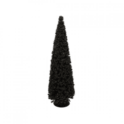 Weihnachtsbaum Sparkle Berry schwarz 30 cm