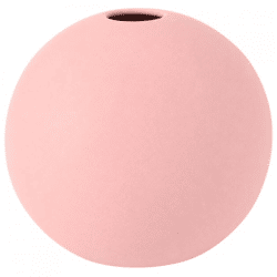 J-Line Vase, rund, rosa, 25 cm