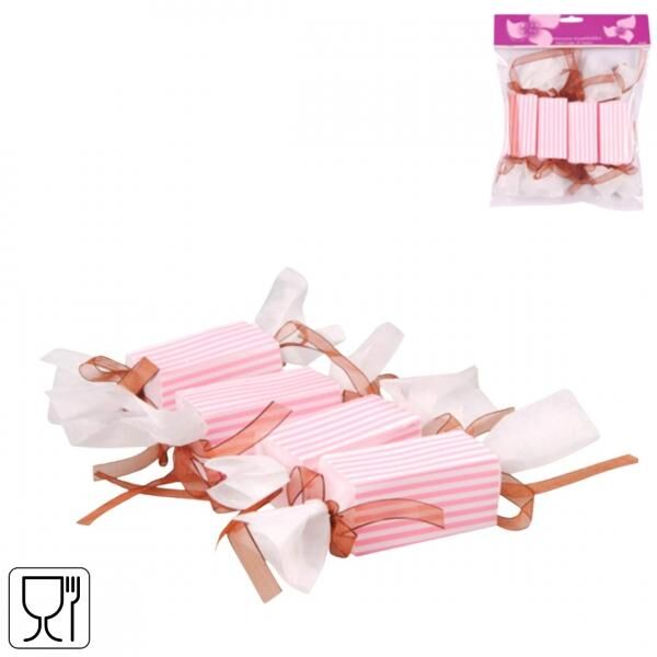 Geschenkbox Candy rosa 4er-Set