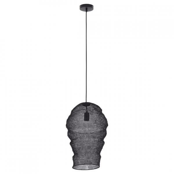 PTMD Hängeleuchte Miko S schwarz 50 cm