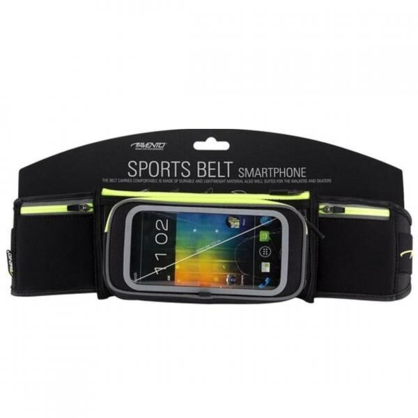 Avento Smartphone 21PG Sportgürtel schwarz/fluorgelb Einheitsgröße
