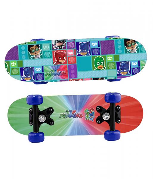 PJ Masks - Mini Skateboard aus Holz 43 x 12 x 8 cm