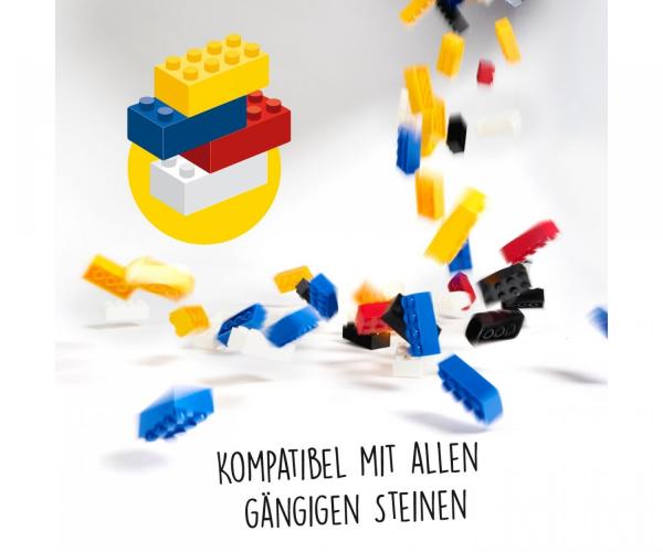 Androni - Blox 40 braune 8er Bausteine in Dose