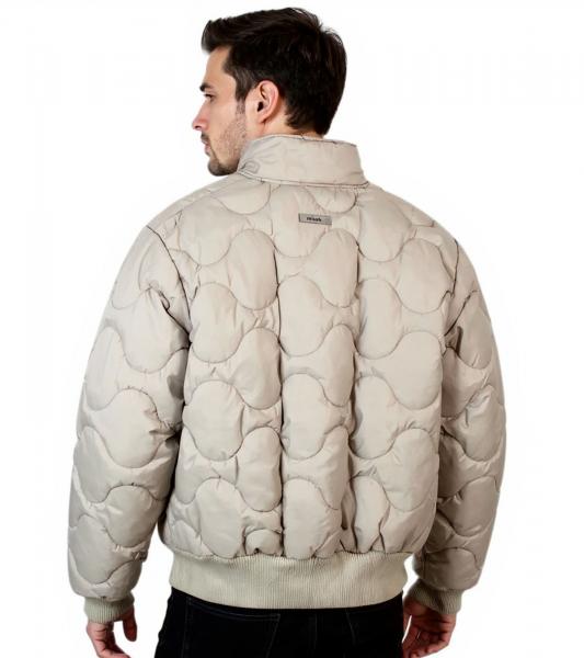 ROUGH. Desert Stepp-&Uuml;bergangsjacke Herbst-Jacke Beige 10451951820