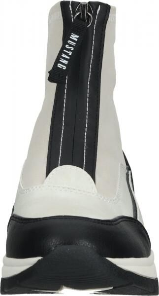Komfortable MUSTANG Stiefelette Stiefelette f&uuml;r Damen 1438-501-243 Wei&szlig;