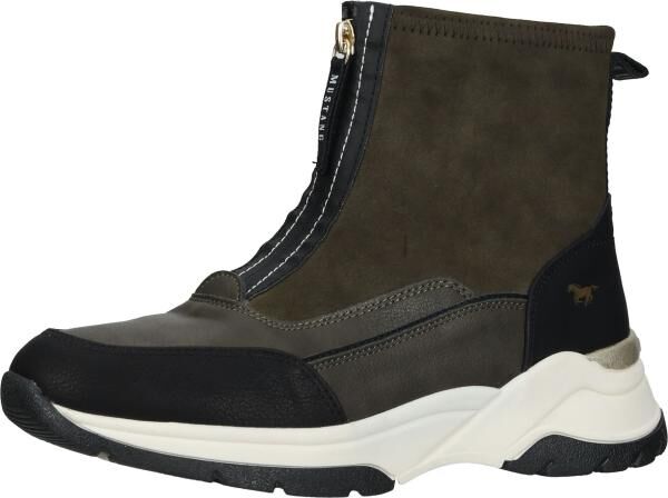 Hochwertige MUSTANG Stiefelette Stiefelette f&uuml;r Damen 1438-501-770 Gr&uuml;n