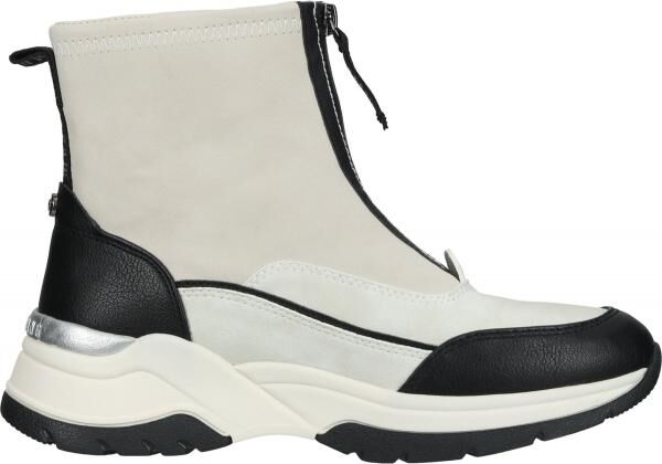 Komfortable MUSTANG Stiefelette Stiefelette f&uuml;r Damen 1438-501-243 Wei&szlig;