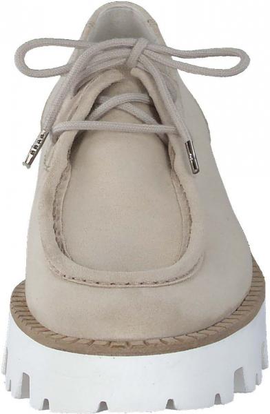 Elegante paul green Halbschuhe Schn&uuml;rschuhe f&uuml;r Damen 2979-083 Beige