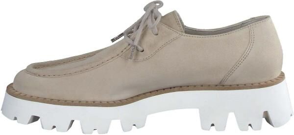 Elegante paul green Halbschuhe Schn&uuml;rschuhe f&uuml;r Damen 2979-083 Beige