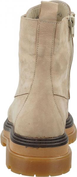 Modische ILC Stiefelette Schn&uuml;rschuhe f&uuml;r Damen C46-8523 -17-06 Beige