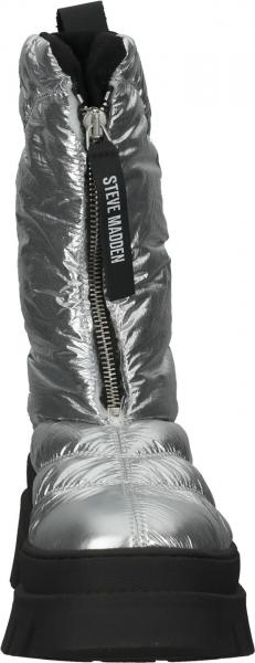 Modische Steve Madden Stiefelette Stiefelette f&uuml;r Damen Savannah SM11002017-751 Silber