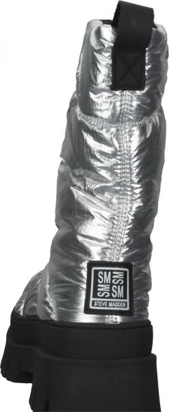 Modische Steve Madden Stiefelette Stiefelette f&uuml;r Damen Savannah SM11002017-751 Silber