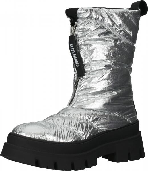 Modische Steve Madden Stiefelette Stiefelette f&uuml;r Damen Savannah SM11002017-751 Silber
