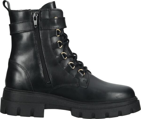 Sportliche SCAPA Stiefelette Schn&uuml;rschuhe f&uuml;r Damen 21/6684 900 Schwarz