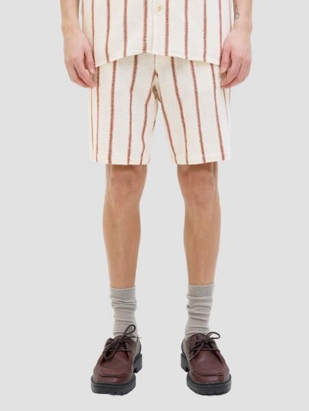 sommerliche Jack & Jones Herren Shorts mit Baumwolle Beige