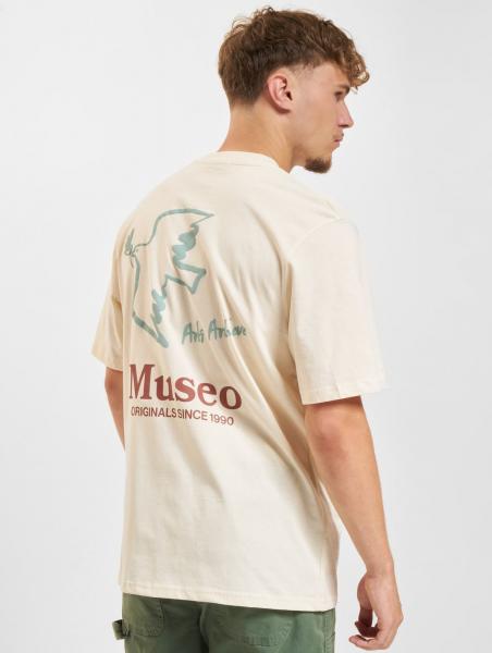 l&auml;ssiges Jack & Jones Herren T-Shirt mit Baumwolle Beige
