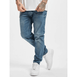 stylische 2Y Premium Herren Jeans Slim Fit Taschen mit Baumwolle Blau