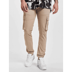 lässige Denim Project Herren Jeans Stretch Reißverschluss Taschen mit Baumwolle Beige