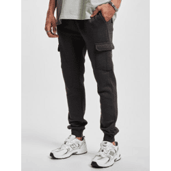 bequeme Just Rhyse Herren Jeans Kordelzug Taschen 360 g/m² mit Baumwolle Grau