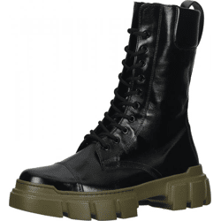 Sportliche högl Stiefelette Schnürschuhe für Damen 4-102721 0189 Schwarz