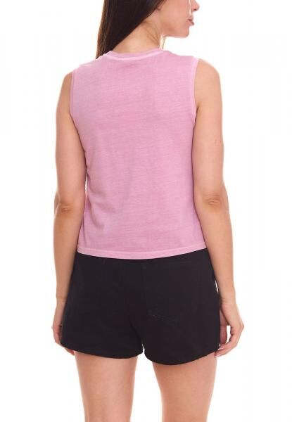 LTB DANOLO Damen Tank-Top Baumwoll-Shirt &auml;rmelloses Sommer-Shirt 19401750 Rosa