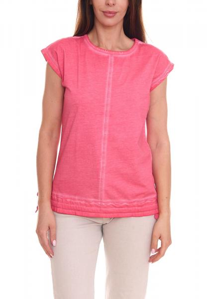 BOYSEN&acute;S Sommer-Shirt l&auml;ssiges Damen-Shirt mit B&auml;ndern am Saum 14645414 Rosa