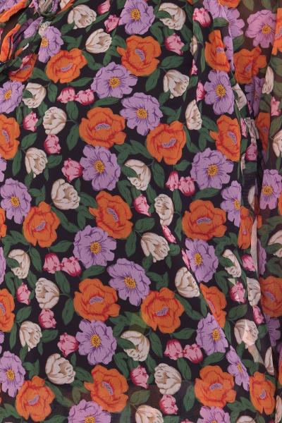 Aniston CASUAL Damen Sommer-Bluse mit floralerm Allover-Print leichte Schlupf-Bluse 85979832 Mehrfarbig