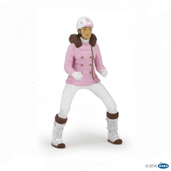 Papo 52011 - Spielfigur - Reiterin Fashion Winter