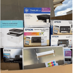 DRUCKER & OFFICE – AMAZON-RETOUREN – 75% UNTER RETAIL – 25 ST- 28,75 €/ST- 3,98 €/KG