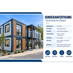 MODULCONTAINER & FERTIGBAU-LÖSUNGEN – AB 3.000 € NETTO