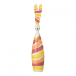 J-Line-Figur „Kaninchen mit Streifen“, 36 cm