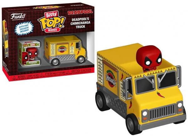 Funko 83625 - Bitty POP! Rides - Marvel DeadPool with Chimichanga Truck
