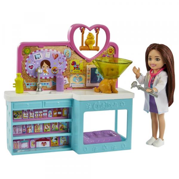 Mattel HGT12 - Barbie - Chelsea Tierklinik Spielset