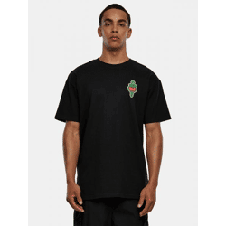 bequemes Mister Tee Herren T-Shirt Oversize 240 g/m² mit Baumwolle Schwarz